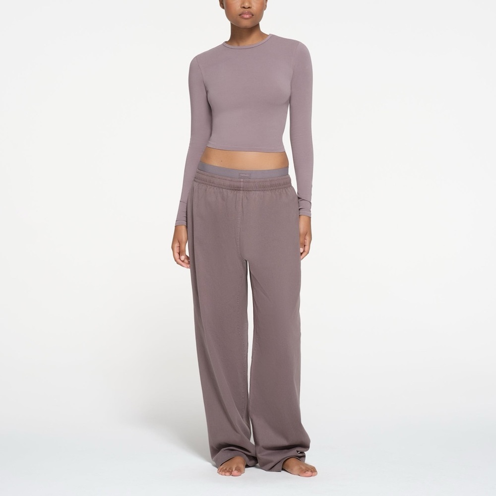 SKIMS Long Sleeve Crop Top-New with Tags